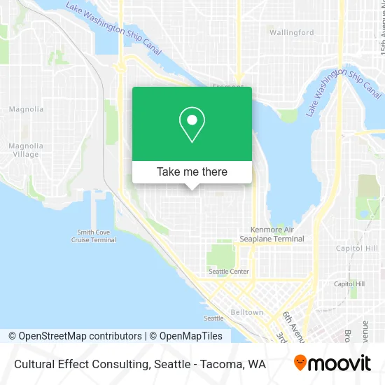 Mapa de Cultural Effect Consulting