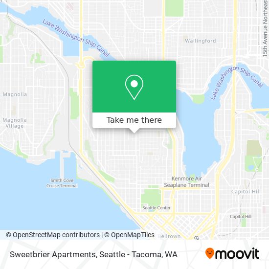 Sweetbrier Apartments map