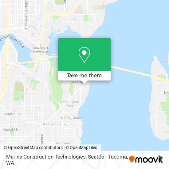 Marine Construction Technologies map