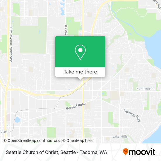 Seattle Church of Christ map