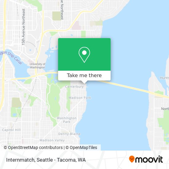 Internmatch map