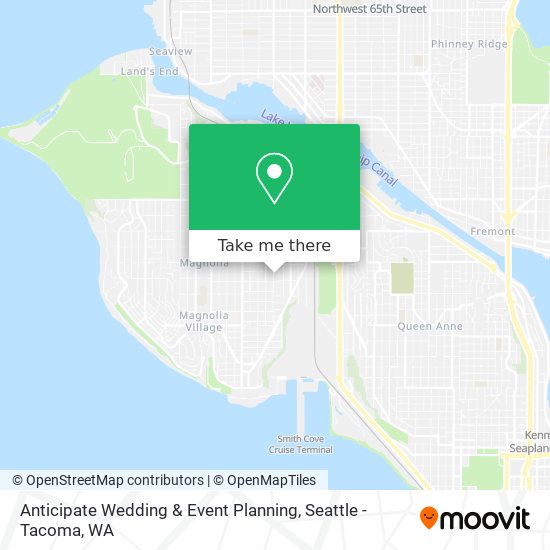 Anticipate Wedding & Event Planning map