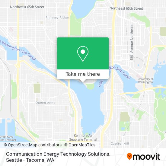 Mapa de Communication Energy Technology Solutions
