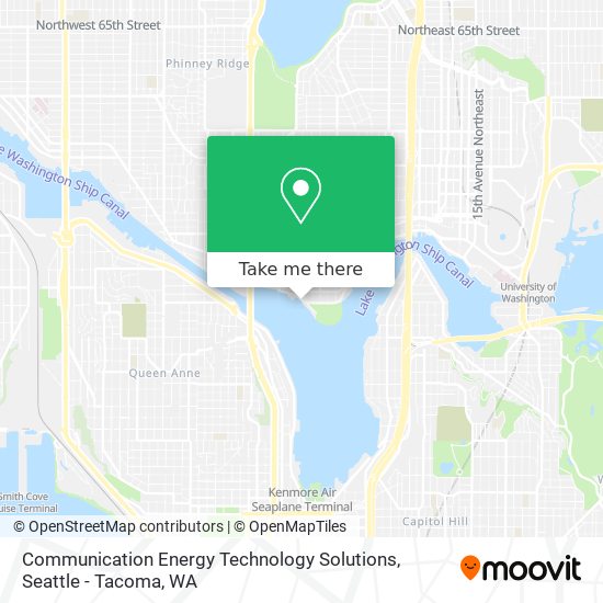 Communication Energy Technology Solutions map