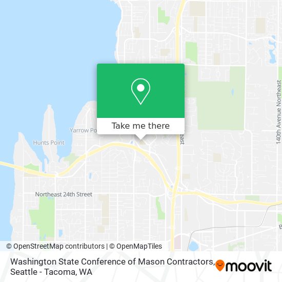 Mapa de Washington State Conference of Mason Contractors