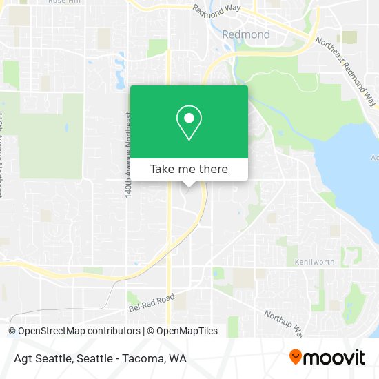 Mapa de Agt Seattle