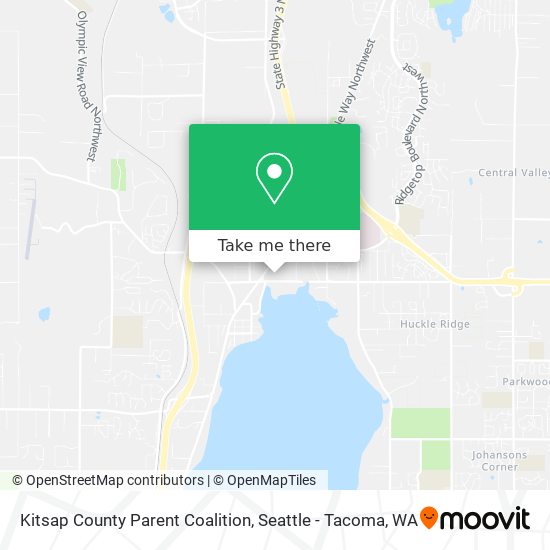 Kitsap County Parent Coalition map