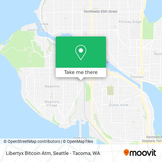 Mapa de Libertyx Bitcoin Atm