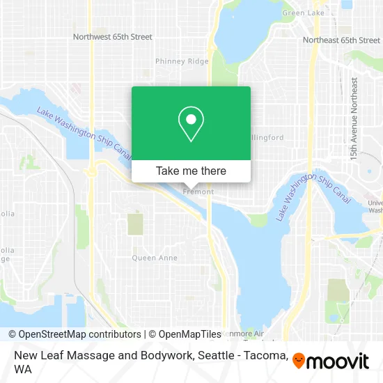 Mapa de New Leaf Massage and Bodywork