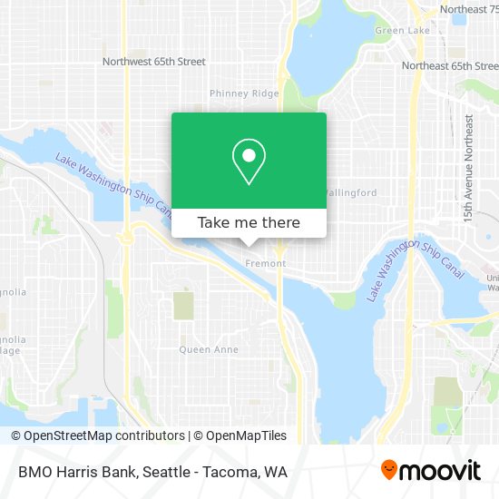 BMO Harris Bank map