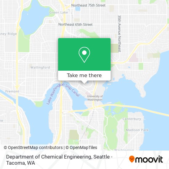 Mapa de Department of Chemical Engineering