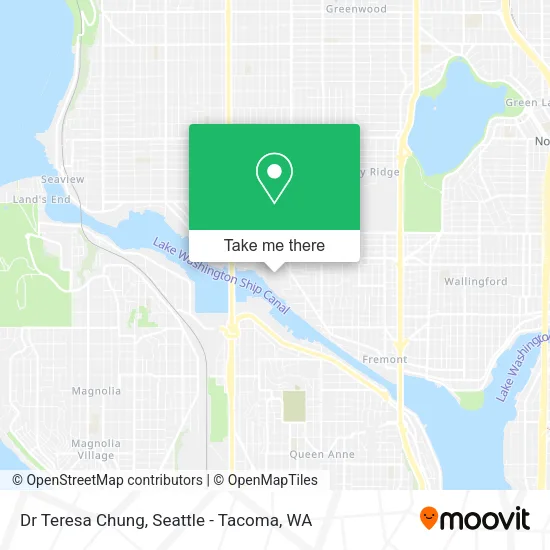 Dr Teresa Chung map