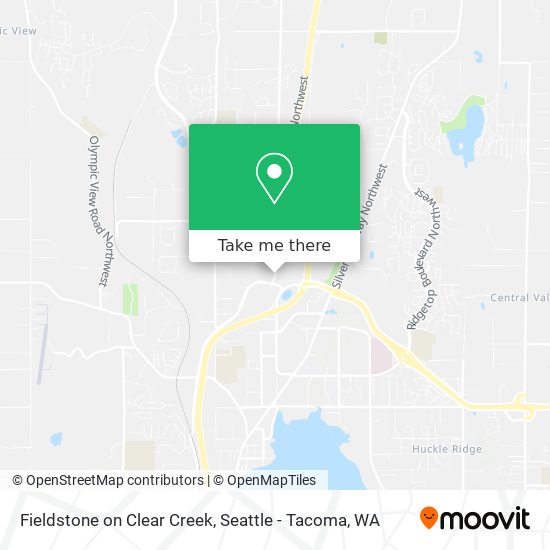 Fieldstone on Clear Creek map