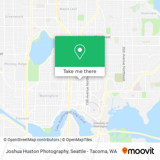 Joshua Huston Photography map