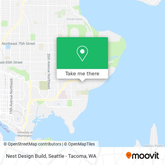 Nest Design Build map