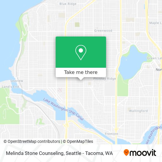 Melinda Stone Counseling map