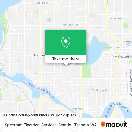 Spectrum Electrical Services map