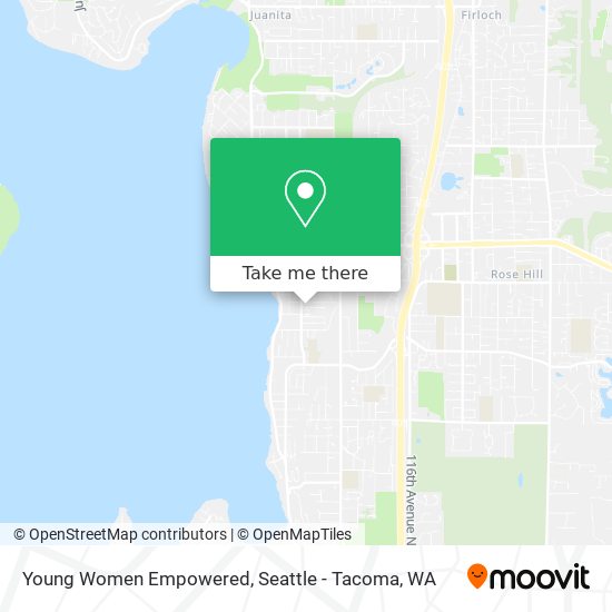 Young Women Empowered map