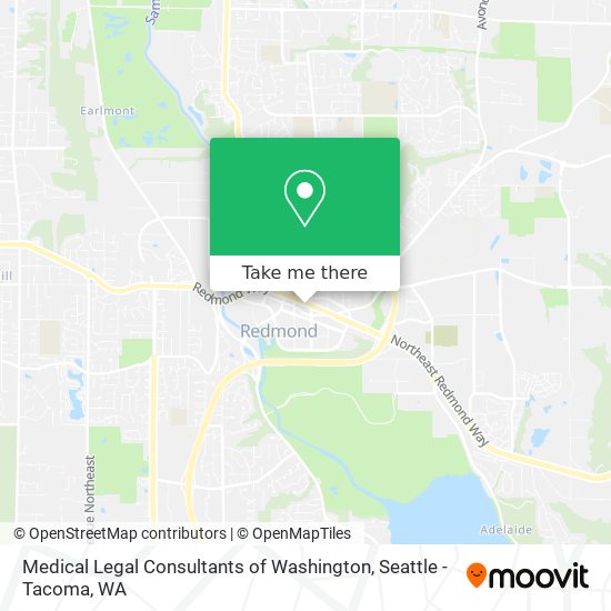 Medical Legal Consultants of Washington map