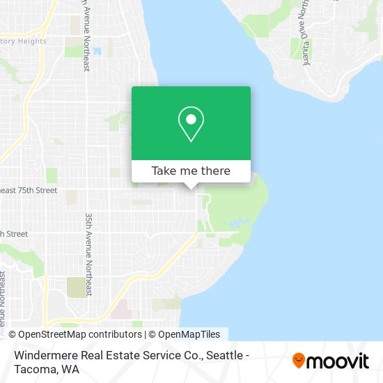 Mapa de Windermere Real Estate Service Co.