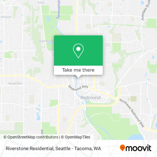 Riverstone Residential map