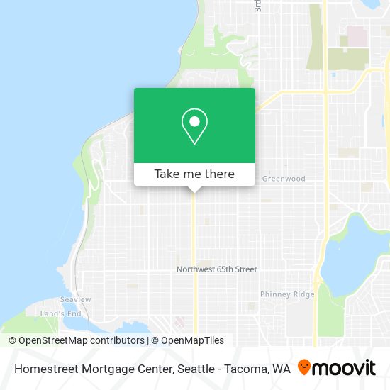 Mapa de Homestreet Mortgage Center