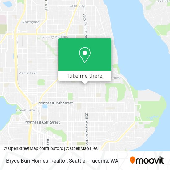 Mapa de Bryce Buri Homes, Realtor