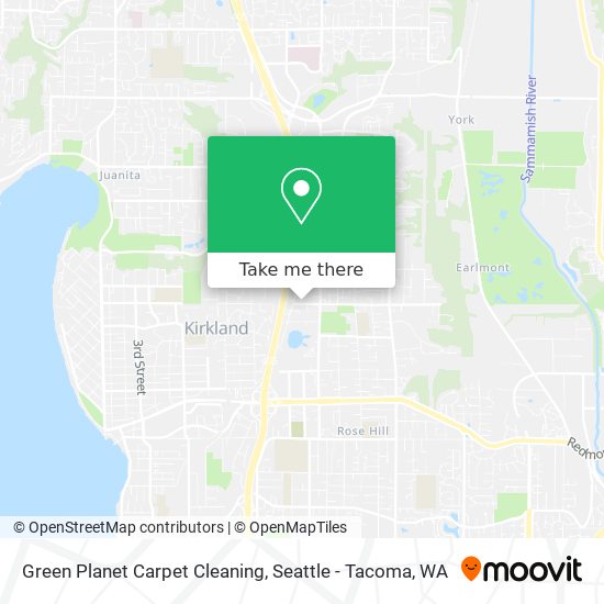 Mapa de Green Planet Carpet Cleaning