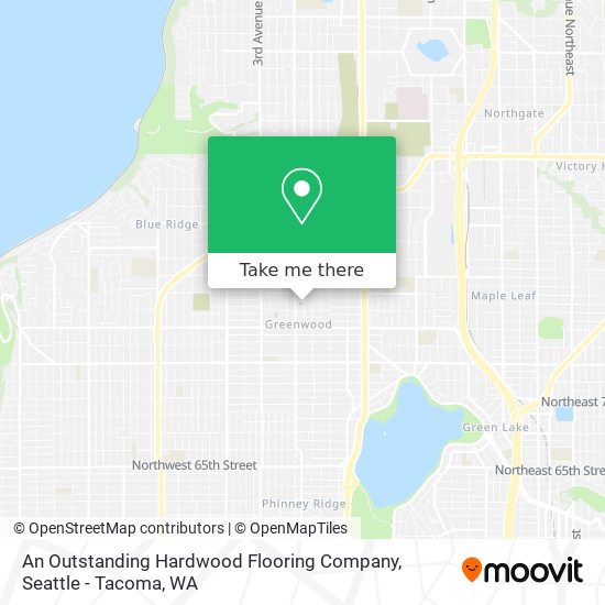 An Outstanding Hardwood Flooring Company map
