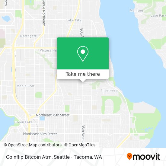 Mapa de Coinflip Bitcoin Atm