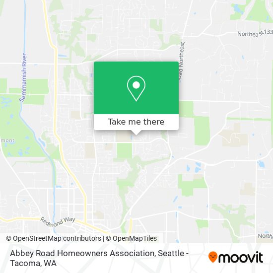 Mapa de Abbey Road Homeowners Association