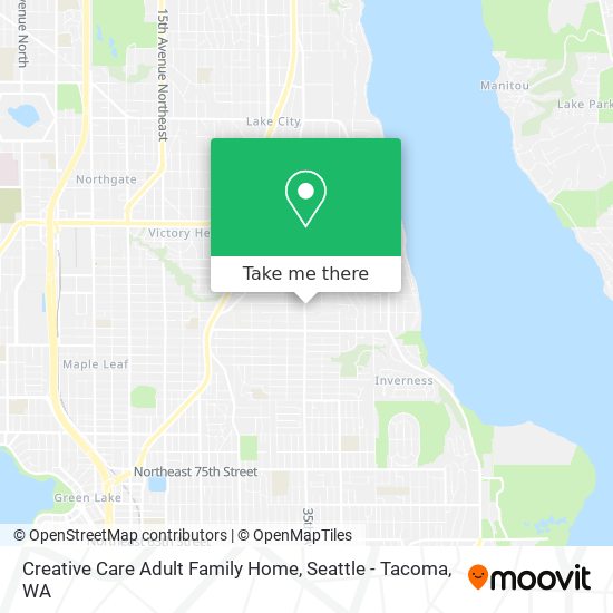 Creative Care Adult Family Home map