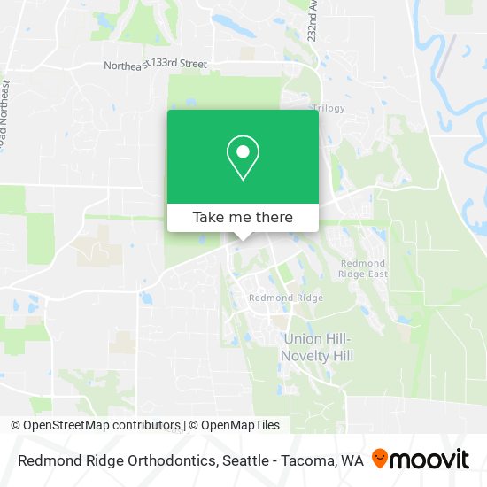 Mapa de Redmond Ridge Orthodontics