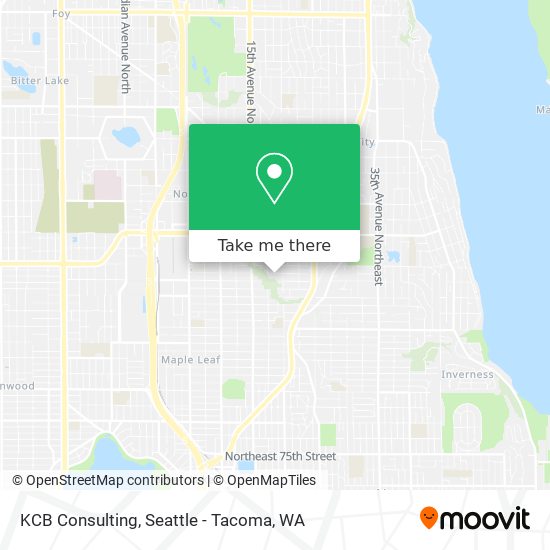 KCB Consulting map