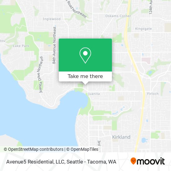 Avenue5 Residential, LLC map