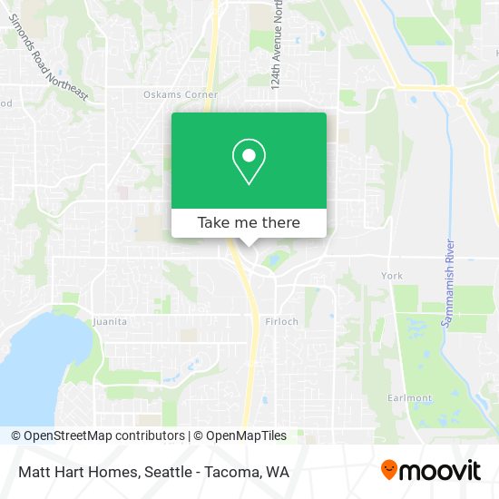 Matt Hart Homes map