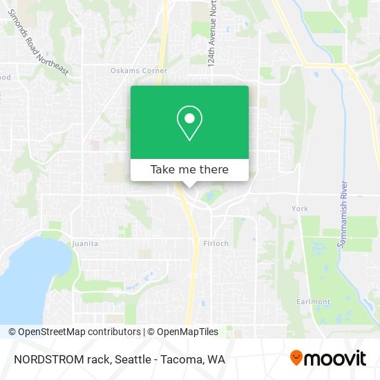 NORDSTROM rack map