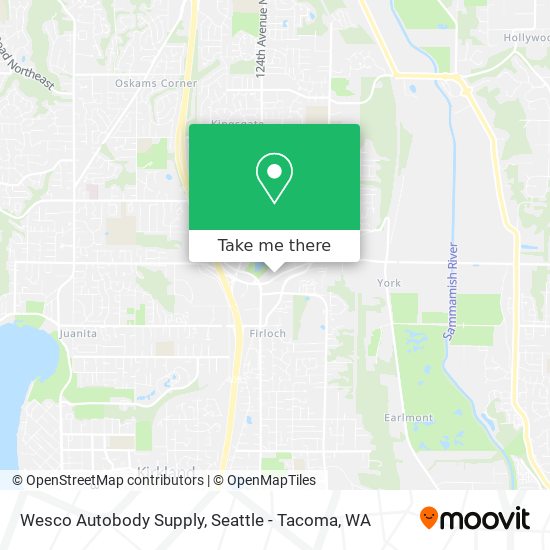 Wesco Autobody Supply map