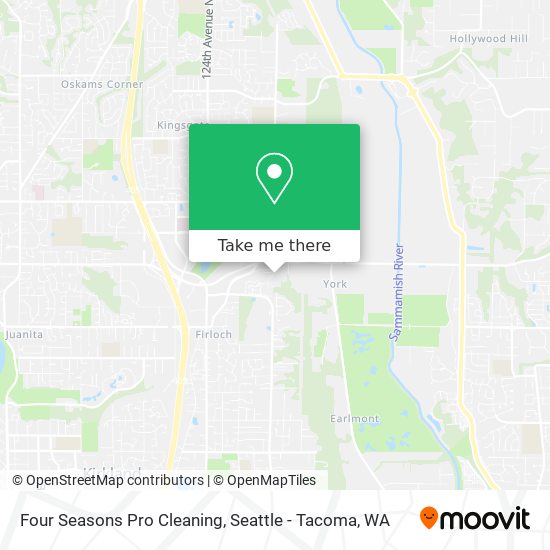 Four Seasons Pro Cleaning map