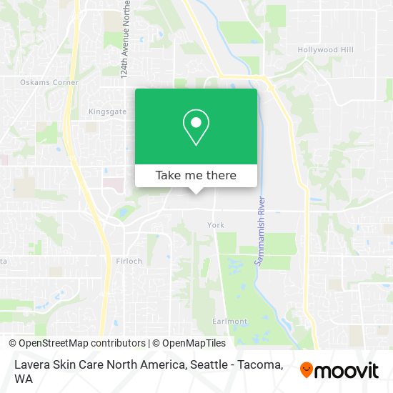 Lavera Skin Care North America map