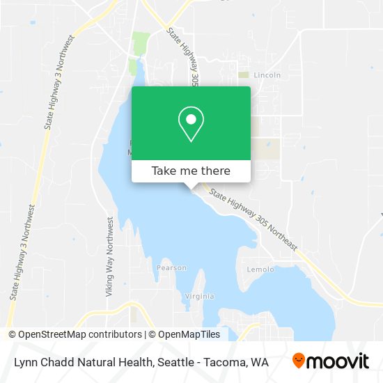 Mapa de Lynn Chadd Natural Health