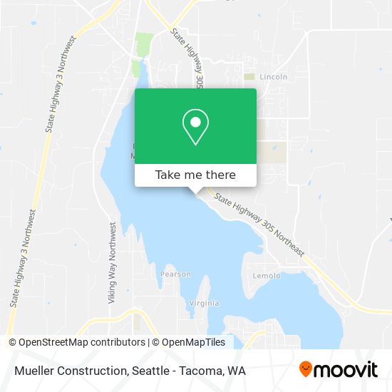 Mueller Construction map