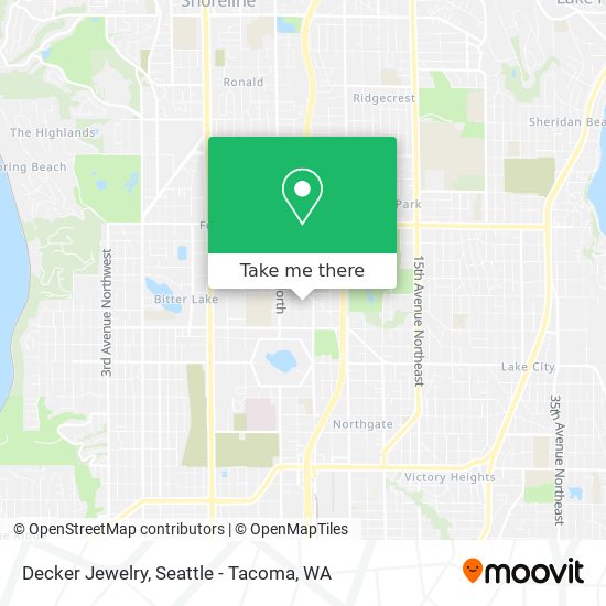 Decker Jewelry map