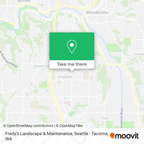 Fredy's Landscape & Maintenance map