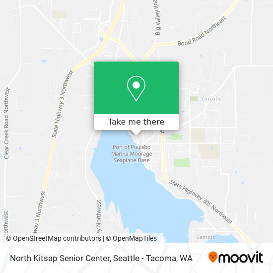 Mapa de North Kitsap Senior Center