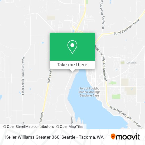 Keller Williams Greater 360 map