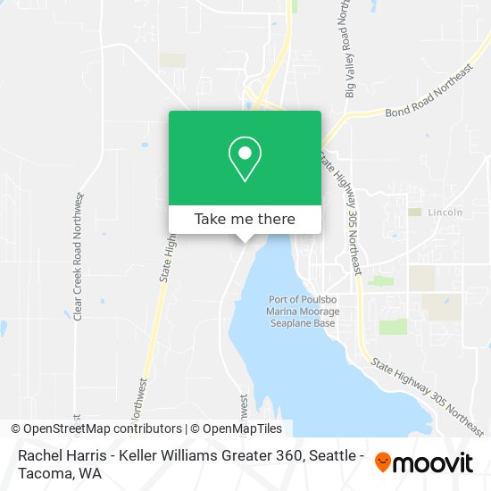 Rachel Harris - Keller Williams Greater 360 map