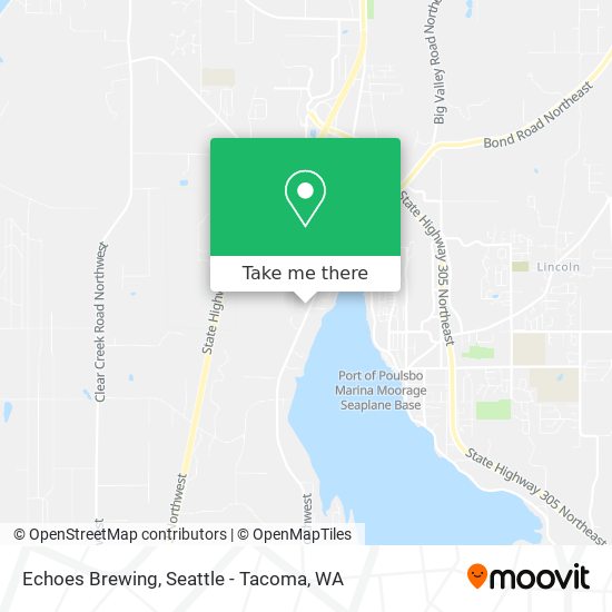 Echoes Brewing map