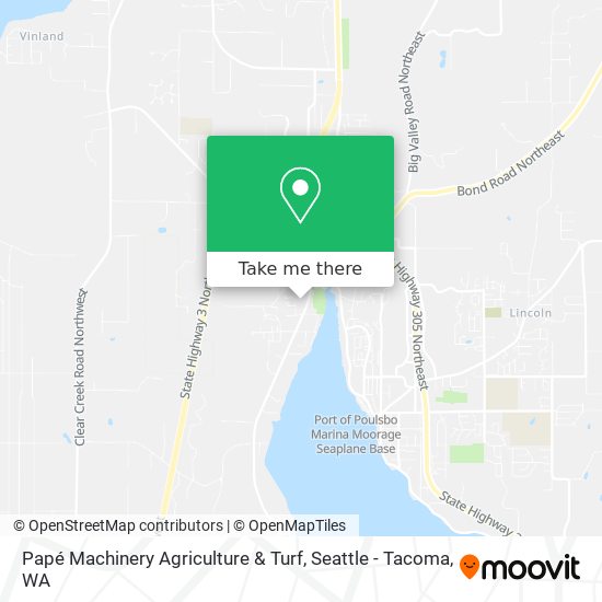 Papé Machinery Agriculture & Turf map