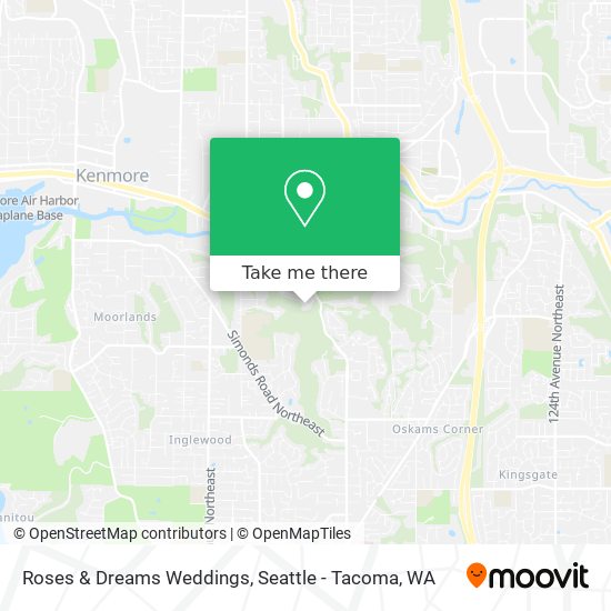 Roses & Dreams Weddings map